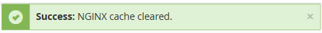 Clear Nginx cache