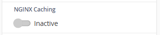 Nginx Disabled